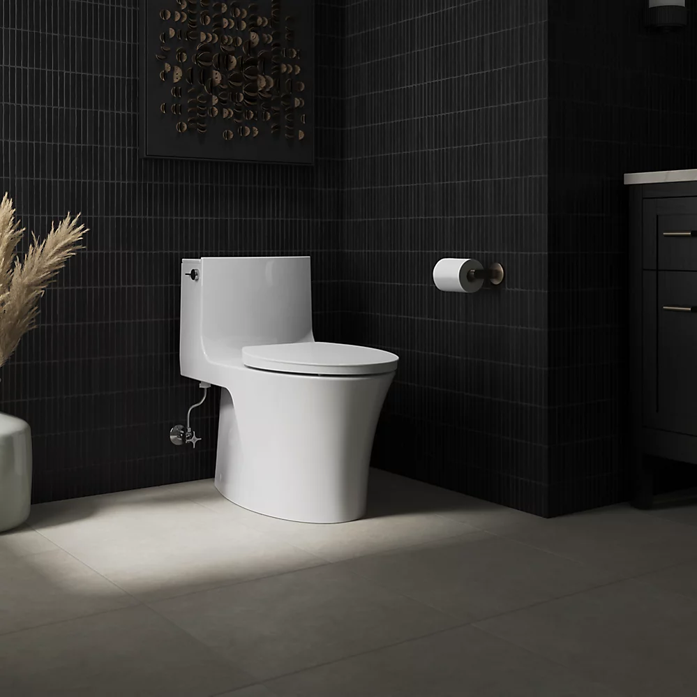 Kohler Impro ReadyLatch Quiet-Close Elongated Toilet Seat - K-26801-0