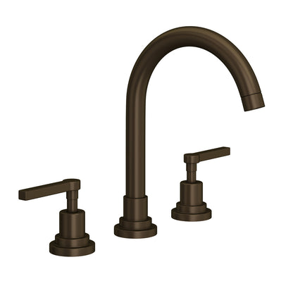 Rohl Lombardia Widespread Lavatory Faucet With C-Spout & Lever Handles - A2208LM-2