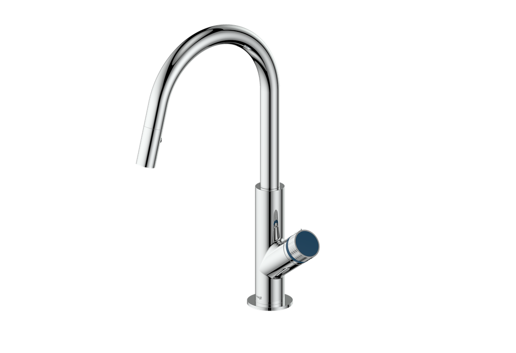 Vogt Mond 16" Kitchen Faucet in Chrome, KF.16M1.1504.CC
