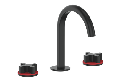Vogt Mond 8" C.C. Lavatory Faucet With Pop-Up Drain - Cross Handle