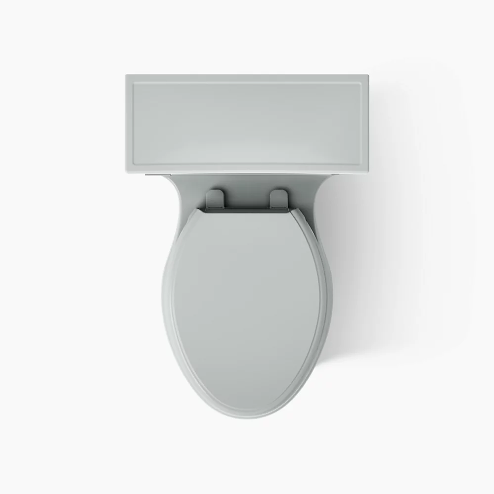 Kohler Memoirs Stately One-Piece Compact Elongated Toilet With Skirted Trapway, 1.28 GPF