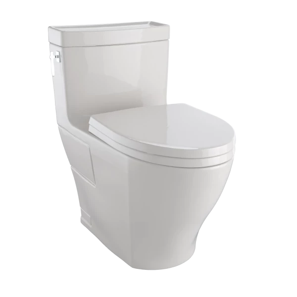 TOTO Aimes One-Piece Toilet 1.28 gpf Elongated, Universal Height Washlet+ Connection