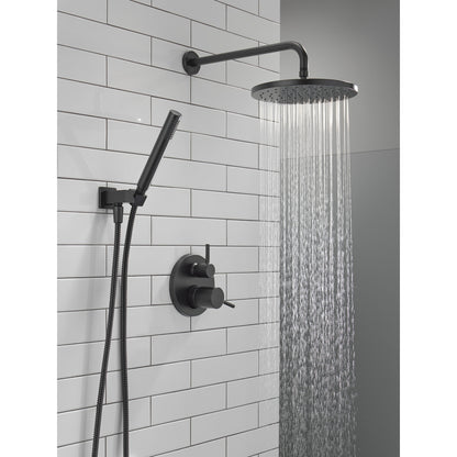 Delta T342702 Modern Cylindrical Raincan Shower Trim with Hand Shower