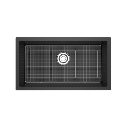Riobel Fonsa 33" Quartz Single Bowl Undermount Kitchen Sink