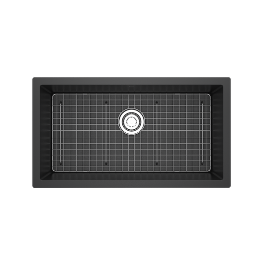 Riobel Fonsa 33" Quartz Single Bowl Undermount Kitchen Sink