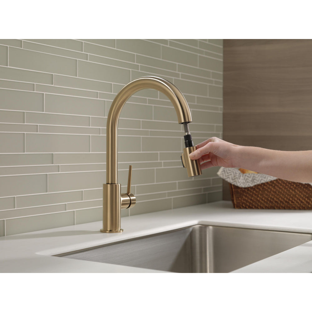 Delta Trinsic Single Handle Pull-Down Kitchen Faucet 1.8 GPM