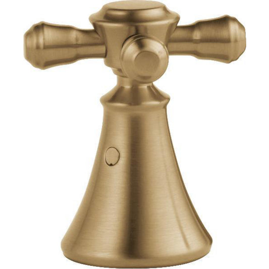 Kit poignées croisillons en métal Delta Cassidy pour robinet de salle de bain et de bidet à montage sur plage - H295