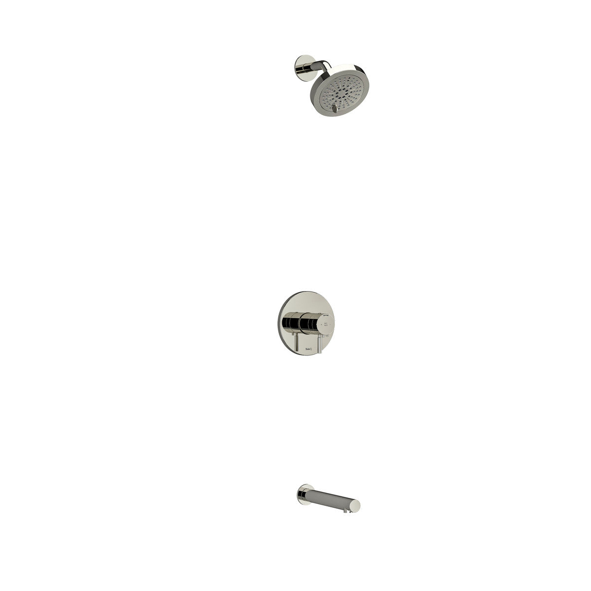 Riobel Riu Shower Kit 4744 With Rough-In Valve, Plain Handles - KIT4744RUTM
