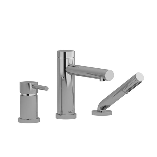 Riobel GS 3-Hole Pressure Balance Deck Mount Tub Filler Trim - TGS16