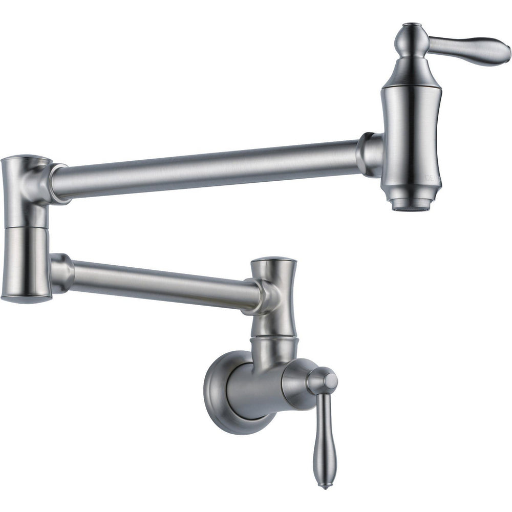 Delta Traditional Wall Mount Pot Filler - 1177LF