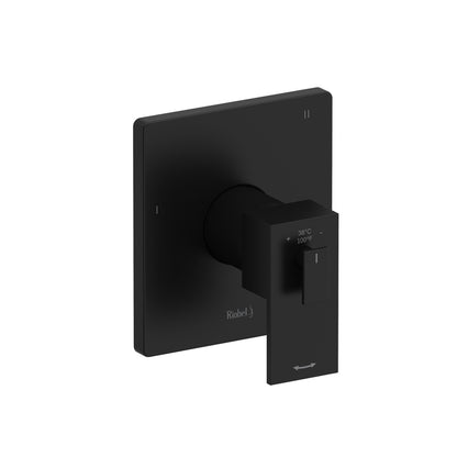 Riobel Kubik 1/2" Therm & Pressure Balance Trim With 5 Functions TUS95C