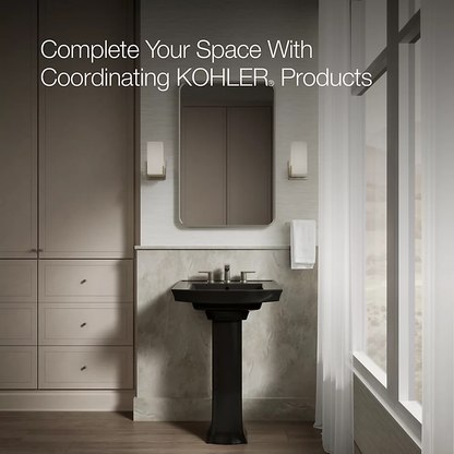 Kohler Archer 24" Rectangular Pedestal Bathroom Sink