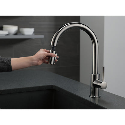 Delta Trinsic Single Handle Pull-Down Kitchen Faucet 1.8 GPM