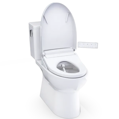 TOTO NEW Glaston Washlet+ S5 Two-Piece Toilet - 1.28 GPF Universal Height