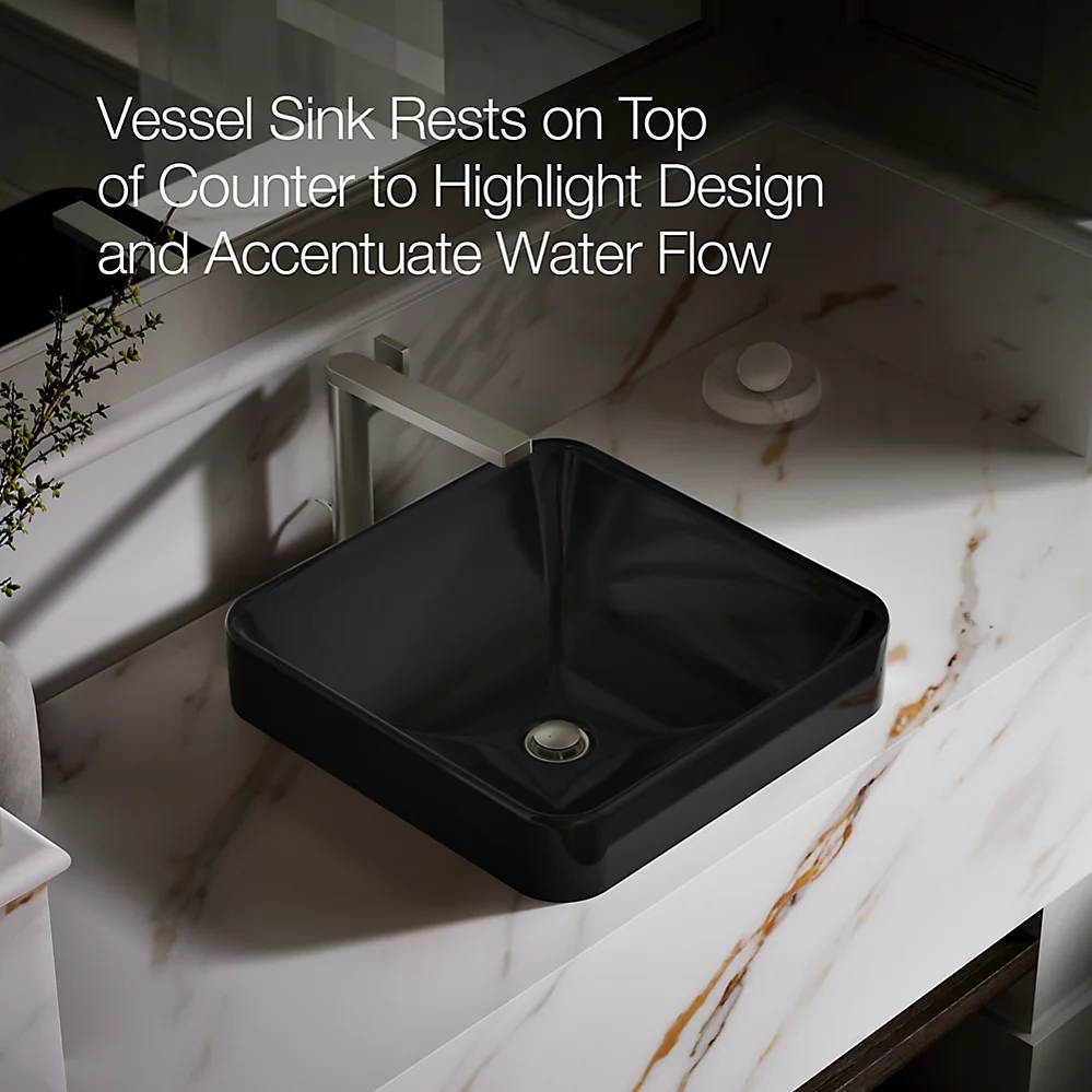 Kohler Vox 16-1/4" Square Vessel Bathroom Sink K-2661