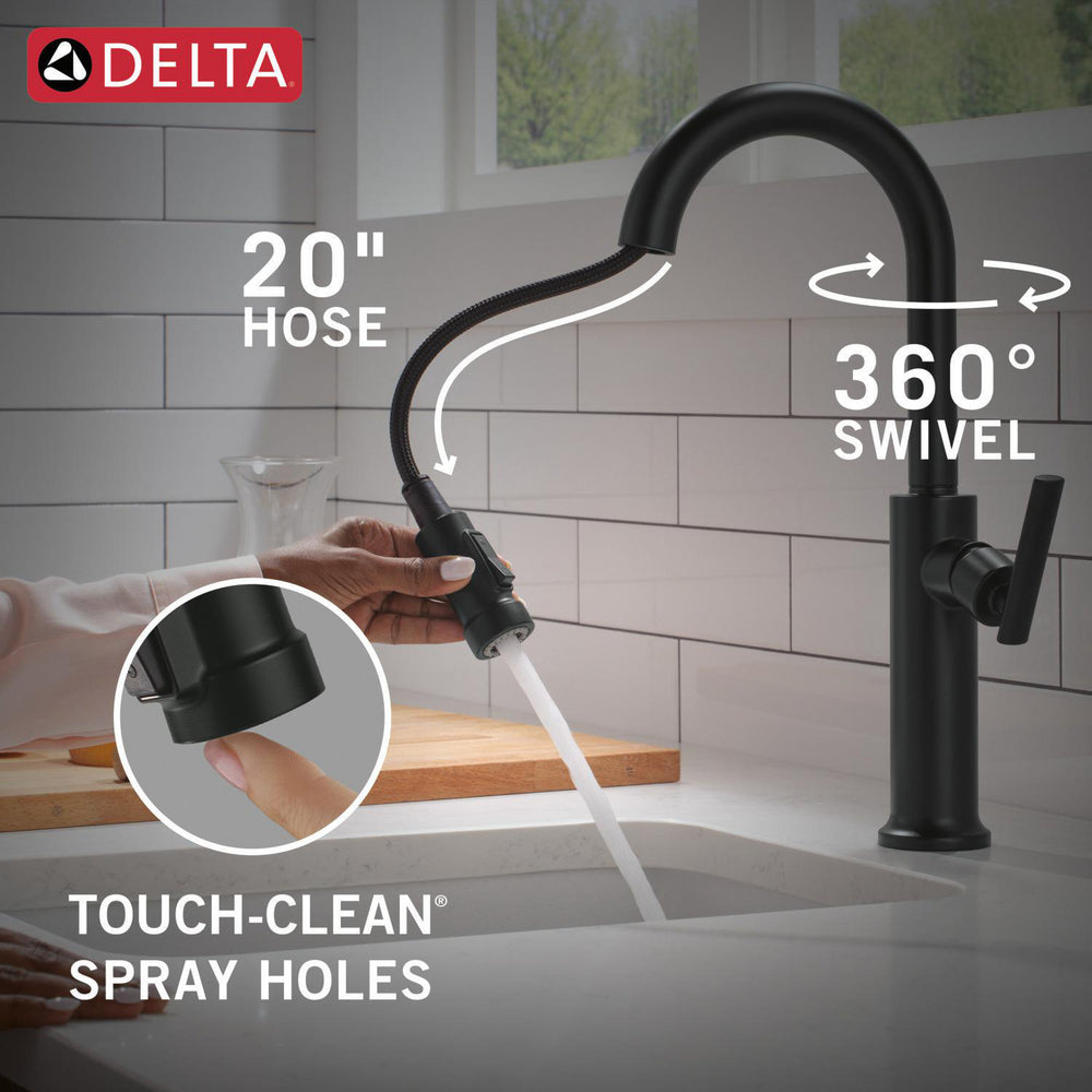Delta Altado Pulldown Bar/Prep Faucet - 9986