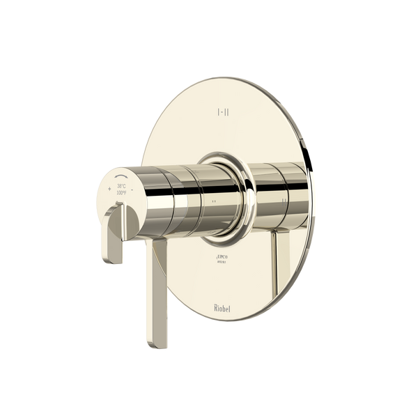 Riobel Authentica 1/2" Therm & Pressure Balance Trim With Up to 3 Functions