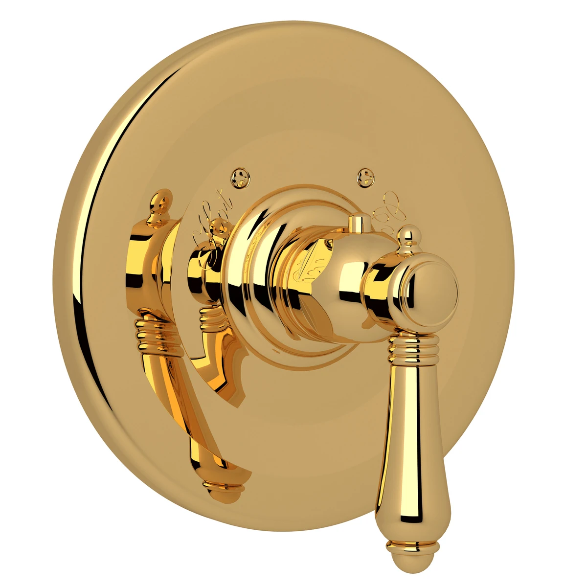 Rohl Acqui 3/4" Thermostatic Trim Without Volume Control, Lever Handles - A4914LM