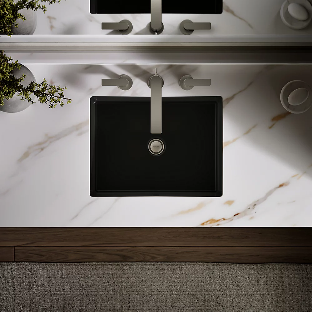 Kohler Verticyl 19-3/4" Rectangular Undermount Bathroom Sink - K-2882