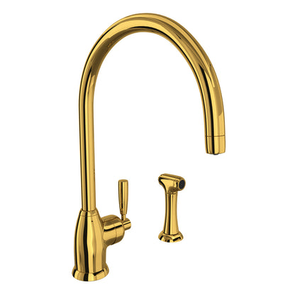 Perrin & Rowe Holborn Kitchen Faucet With Side Spray 1.8 GPM
