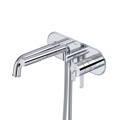 Riobel Authentica Wall Mount Thermostatic/Pressure Balance Tub Filler Trim