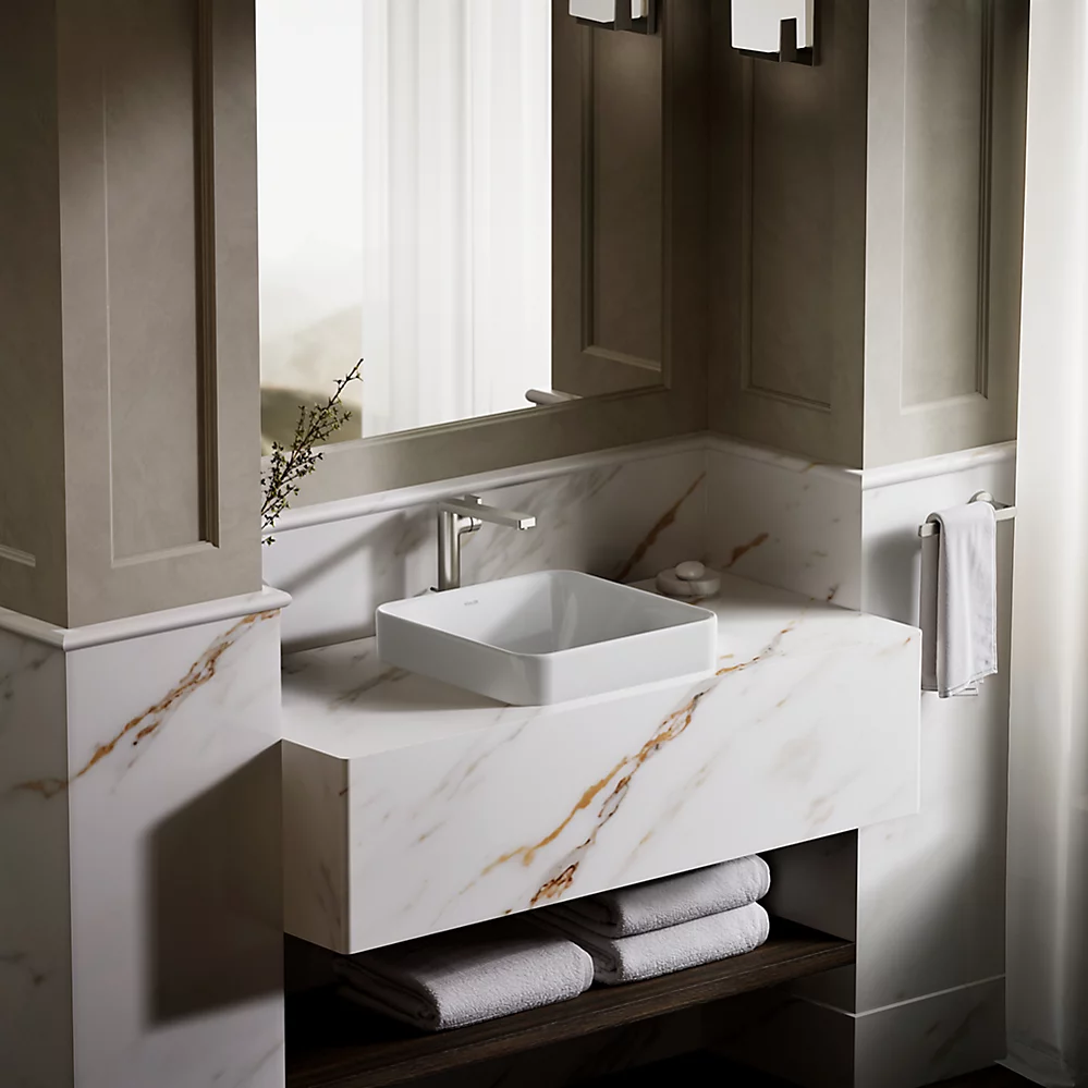 Kohler Vox 16-1/4" Square Vessel Bathroom Sink K-2661
