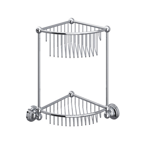 Perrin & Rowe Two Tier Corner Basket U.6959