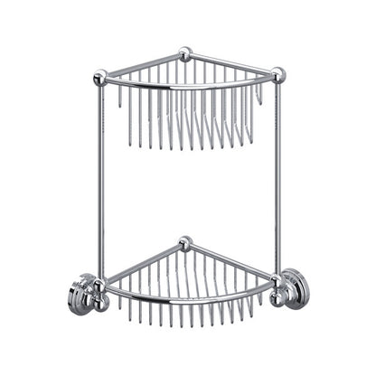 Perrin & Rowe Two Tier Corner Basket U.6959