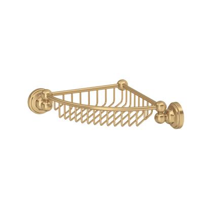 Perrin & Rowe Edwardian Wall Mount Corner Basket
