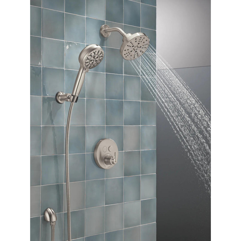 Delta Trinsic SelectChoice Round Contemporary Push-Button Shower Trim - T37T259