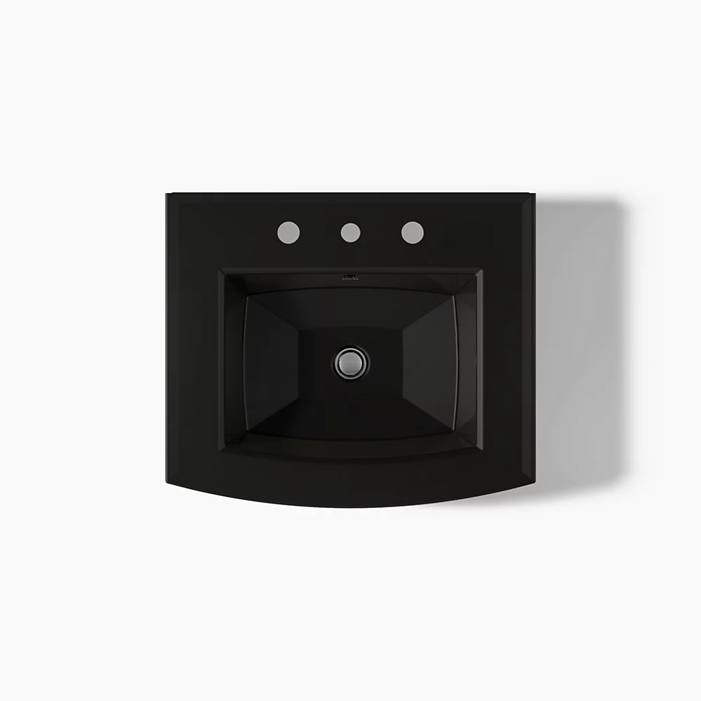 Kohler Archer 24" Rectangular Pedestal Bathroom Sink