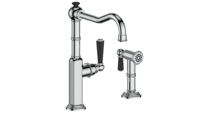 Vogt Carinthia 2-Hole Kitchen Faucet With Side Spray