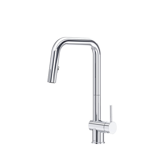 Riobel Azure Pull-Down Kitchen Faucet With U-Spout Dual Spray 1.5 GPM