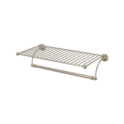 Perrin & Rowe Edwardian Wall Mount Towel Shelf