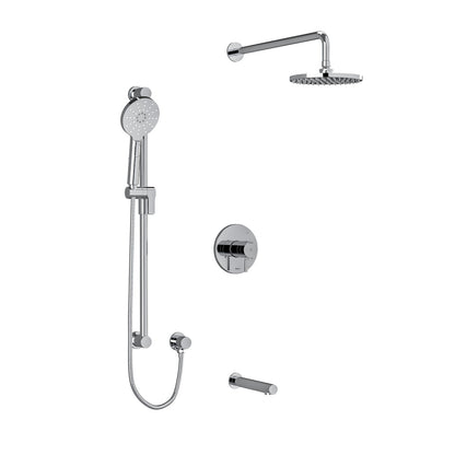 Riobel Riu Shower Trim Kit 1345 Trim Only - Plain Handles - TKIT1345RUTM