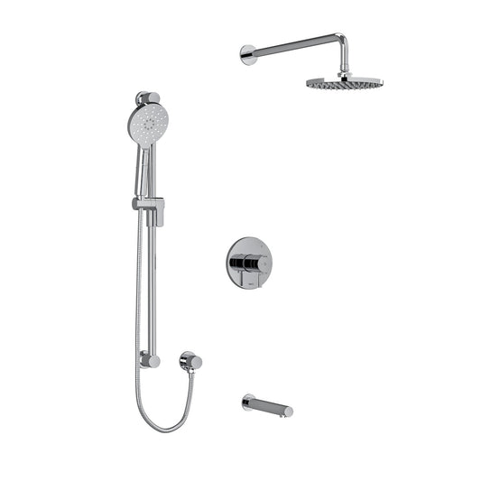 Riobel Riu Shower Trim Kit 1345 Trim Only - Plain Handles - TKIT1345RUTM