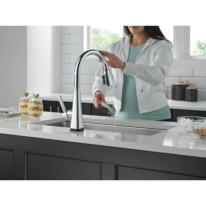 Delta Lenta Touchless Pull-Down Kitchen Faucet