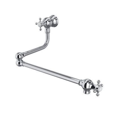 Perrin & Rowe Georgian Era Traditional Pot Filler Cross Handles