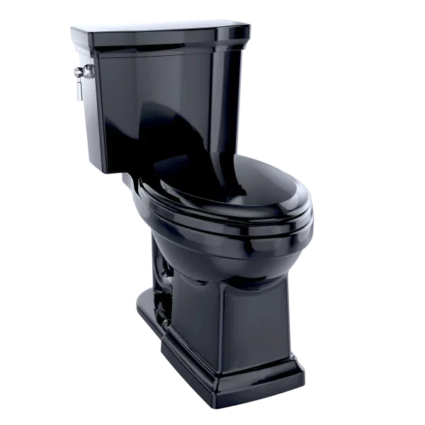 TOTO Promenade II Two-Piece Elongated Toilet 1.28 GPF, Universal Height, Less Seat