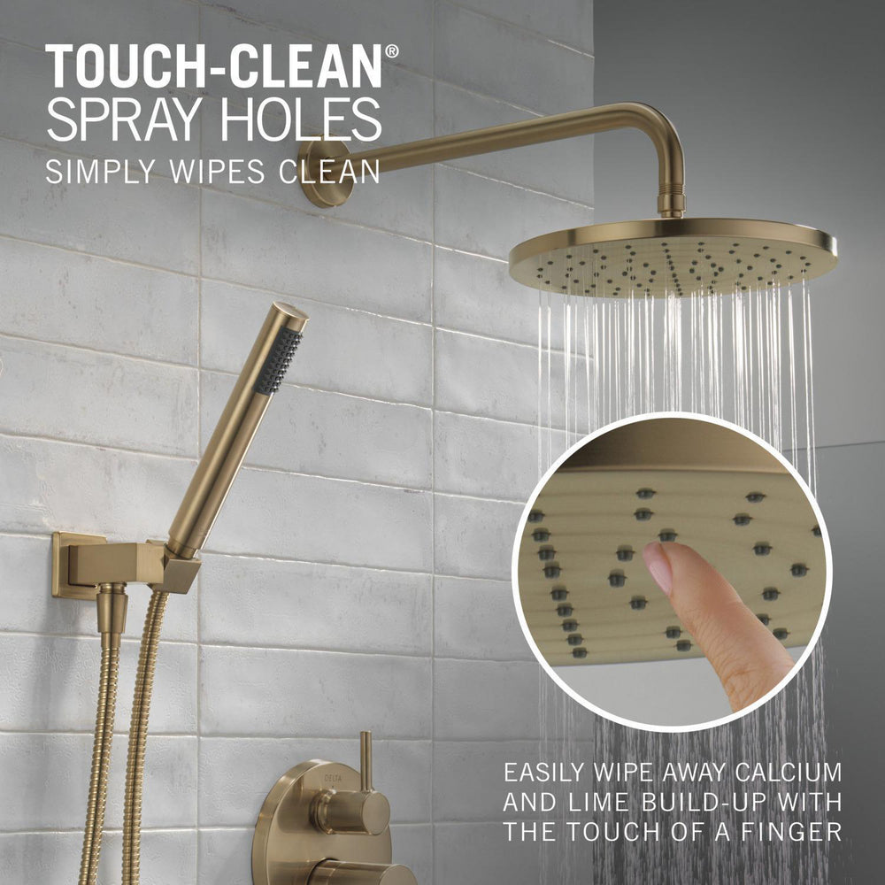 Delta T342702 Modern Cylindrical Raincan Shower Trim with Hand Shower