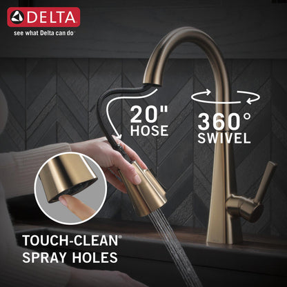 Delta Lenta Single-Handle Pull-Down Kitchen Faucet