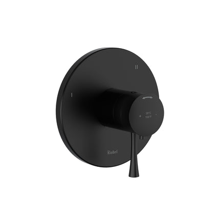 Riobel Edge 1/2 Inch Thermostatic & Pressure Balance Trim With Up To 5 Functions