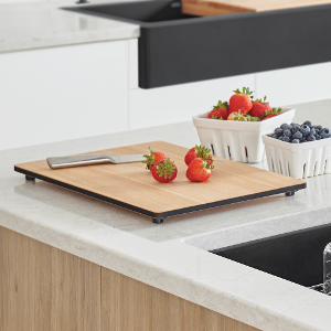 Blanco Ash Compound Cutting Board for Quatrus R0 & R15 - 406345
