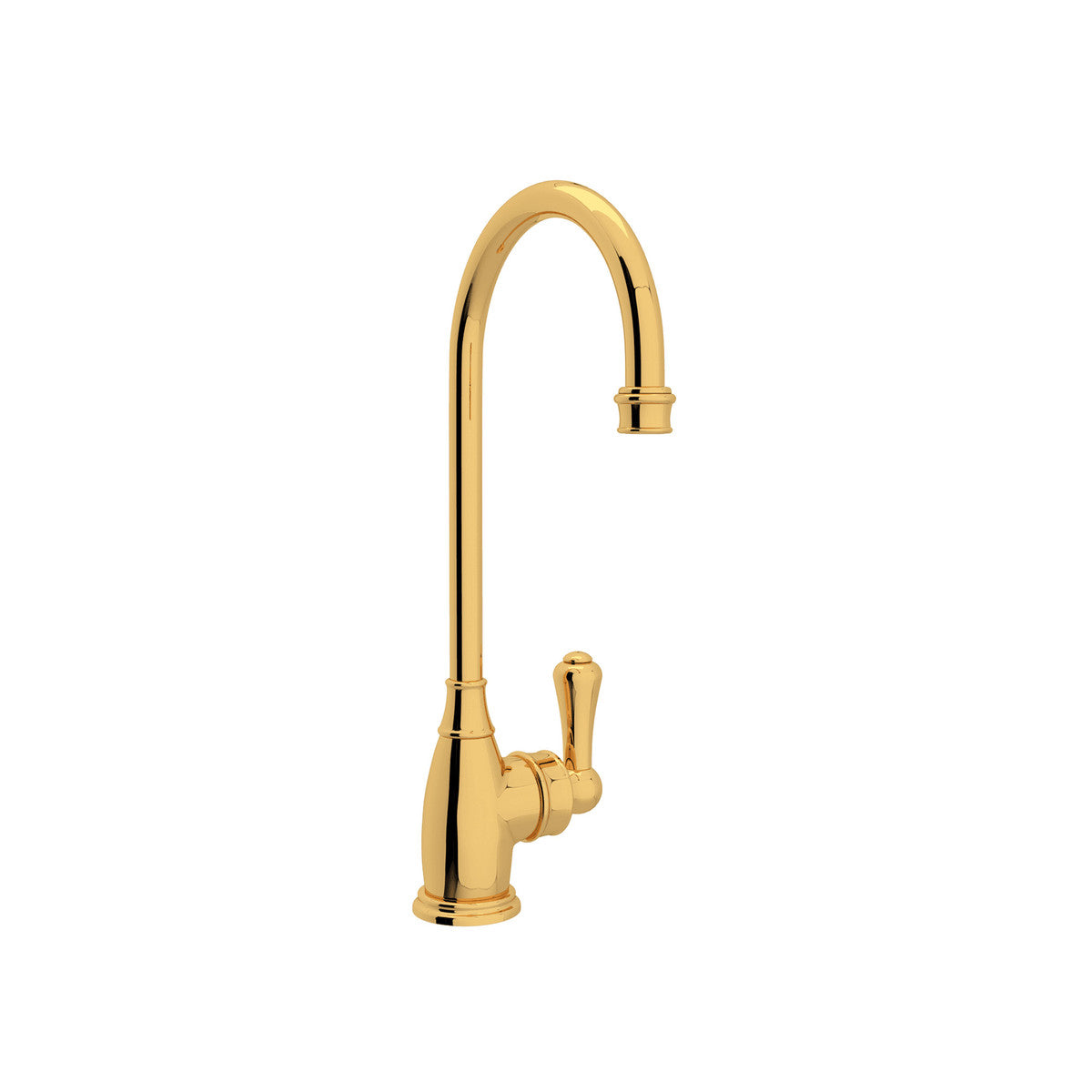 Perrin & Rowe Georgian Era Bar/Food Prep Kitchen Faucet Single Spray 1.8 GPM