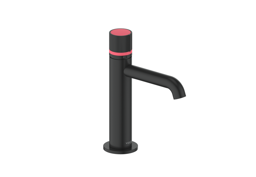Vogt Mond Single Hole Lavatory Faucet with Pop-Up Drain - Matte Black