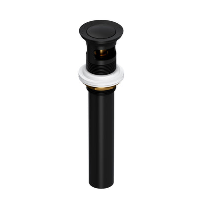 Rohl Lavatory Push Drain With Overflow - 0127DOF