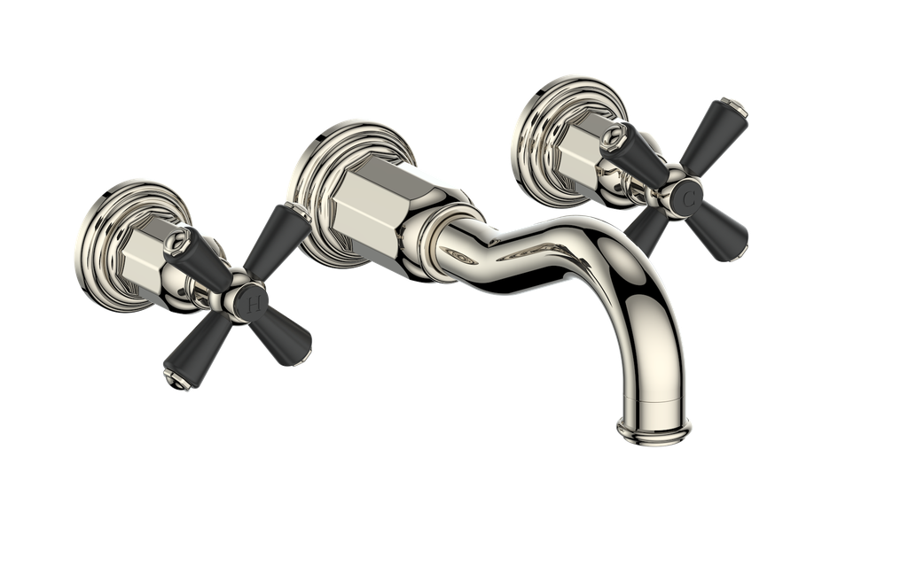 Vogt Carinthia 8" C.C. Wall Mount Lavatory Faucet With Rough-In Valve - BF.CX.1520.CC