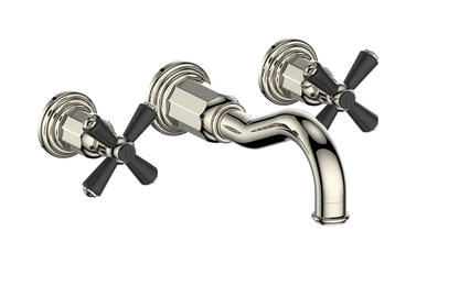 Vogt Carinthia 8" C.C. Wall Mount Lavatory Faucet With Rough-In Valve - BF.CX.1520.CC