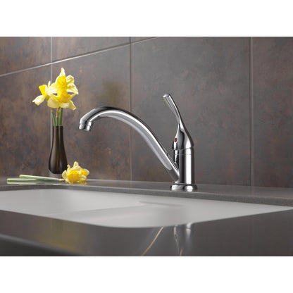 Delta Classic Single Handle Kitchen Faucet 1.8 Gpm - 101-DST
