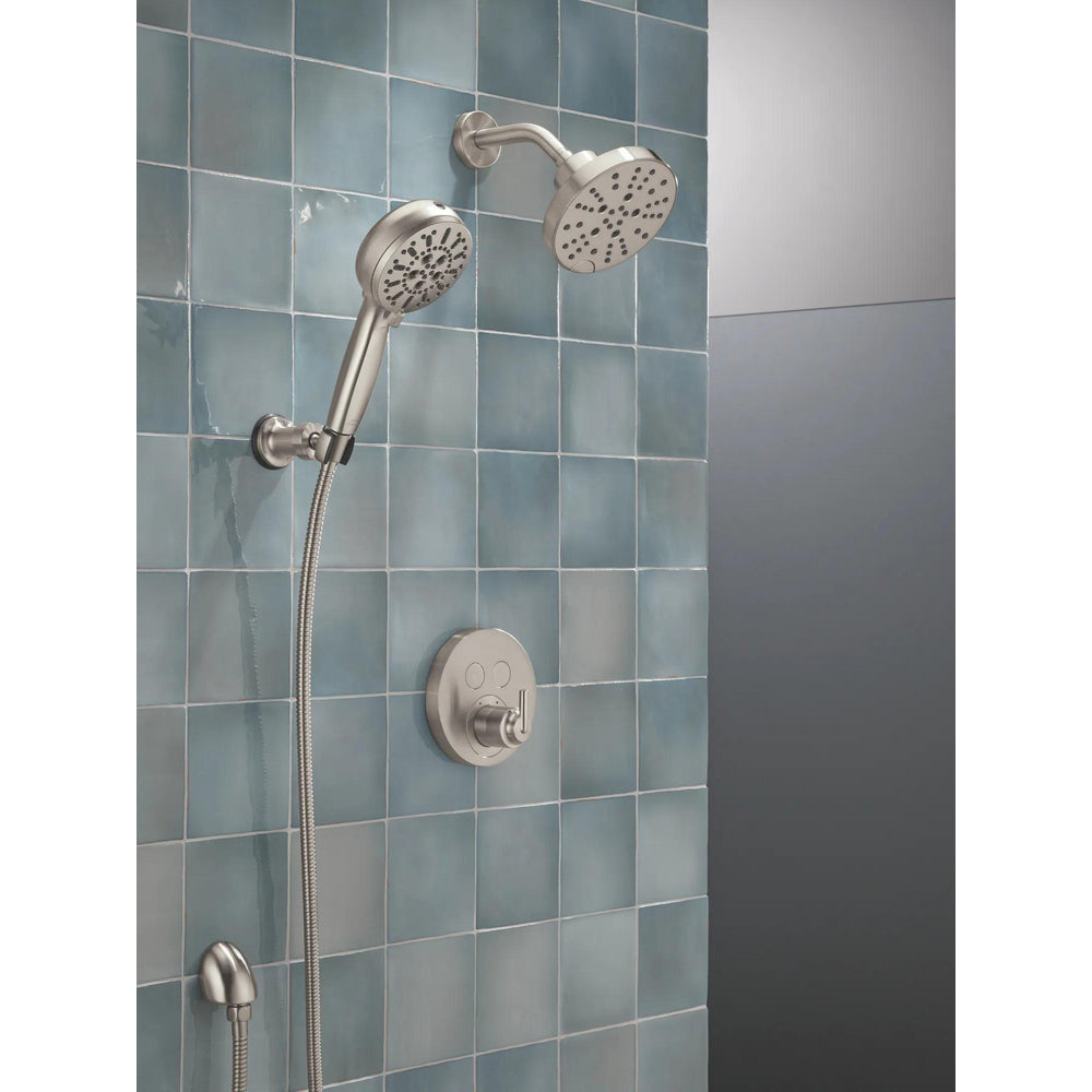 Delta Trinsic SelectChoice Round Contemporary Push-Button Shower Trim - T37T259